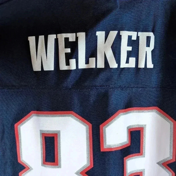 Vintage Reebok Wes Welker #83 New England Patriots Jersey Large Womens XL - Picture 5 of 9
